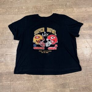 Kansas City Chiefs & San Fransico 49ers Super Bowl 2020 Graphic T Shirt Size 3XL
